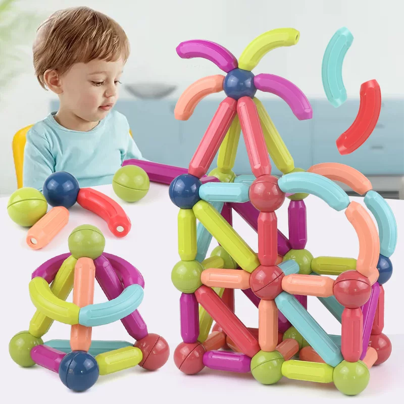 36 PCS Magnetic Bar Blocks Building Toy Set for Kids
