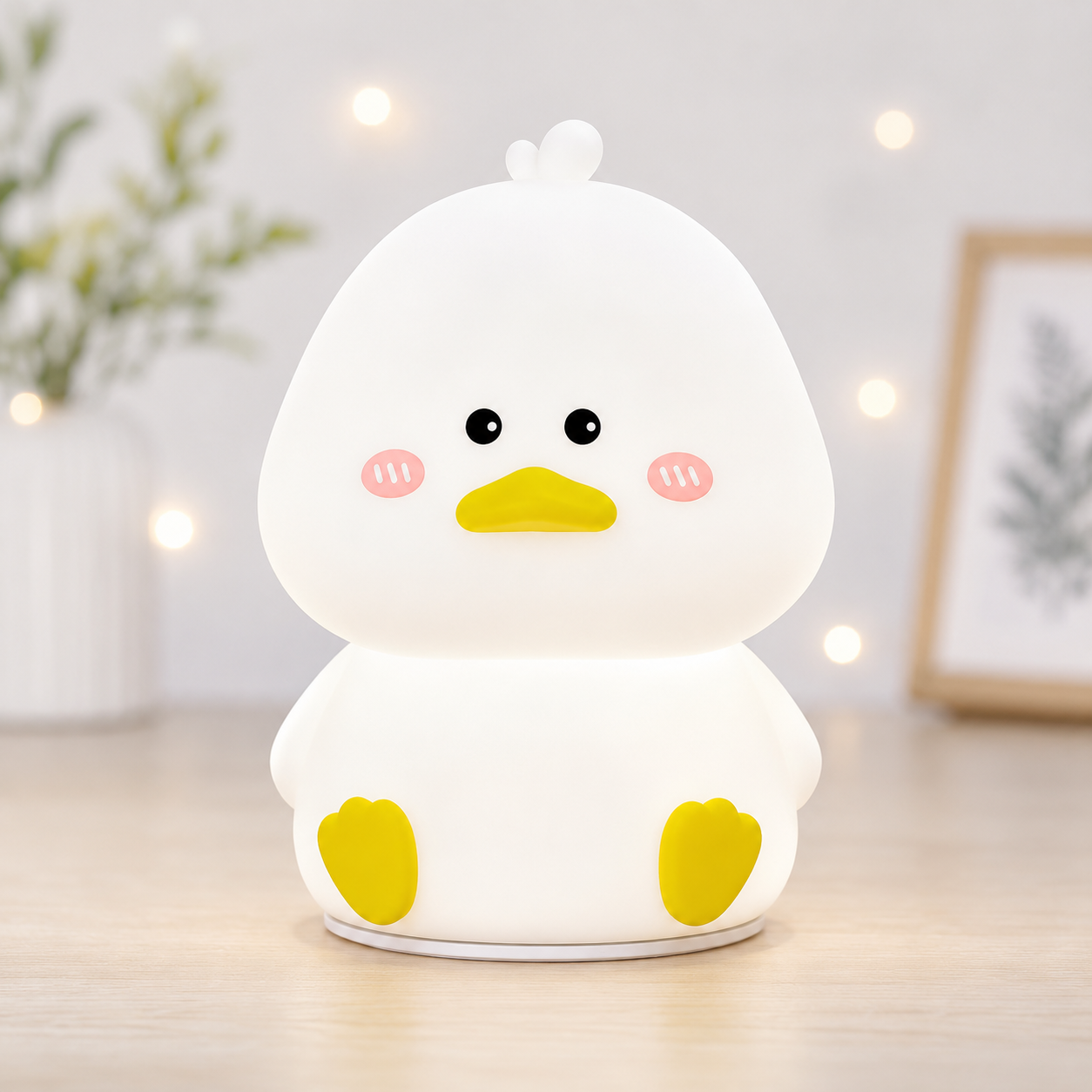 Cute Duck Silicone Night Lamp
